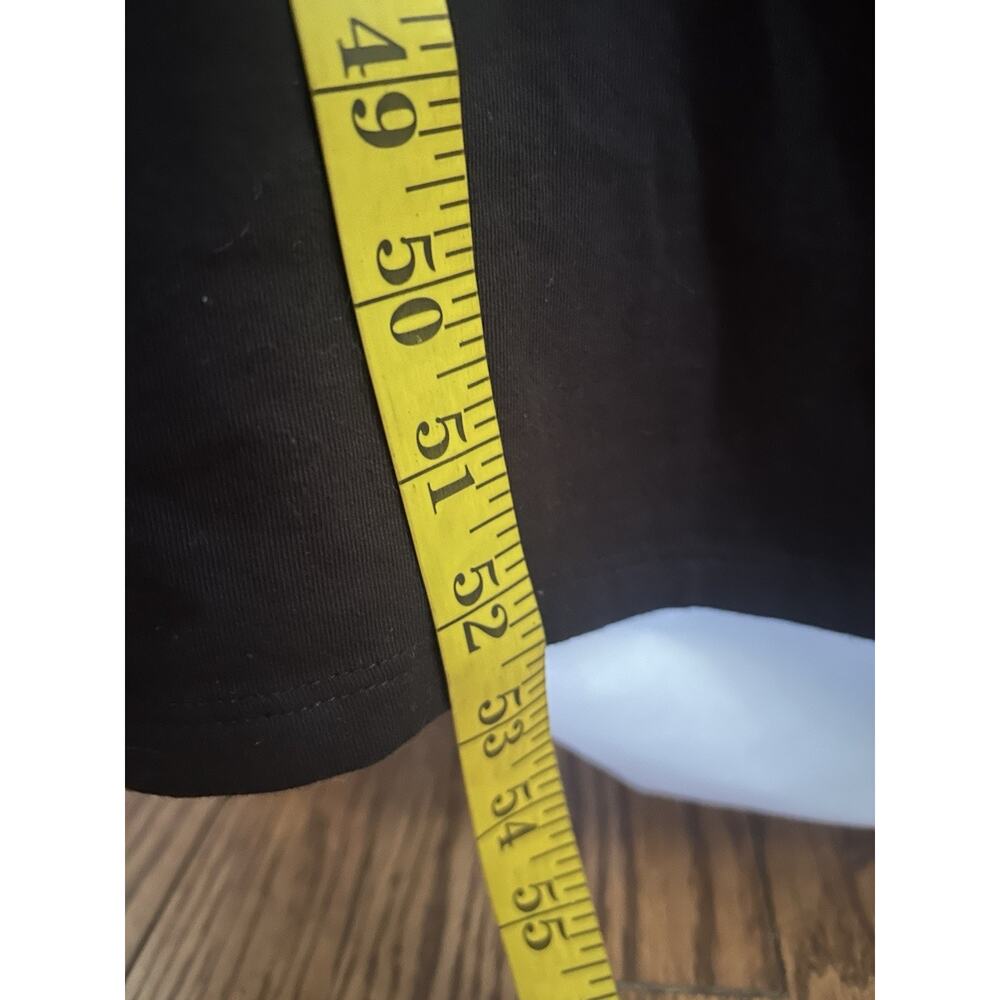 Soft Surroundings Modest Maxi Dress Womens Size Medium Black Minimalist Neutral - Picture 7 of 8